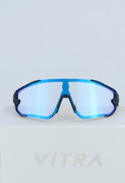 Sporty black photochromic blue polarizado