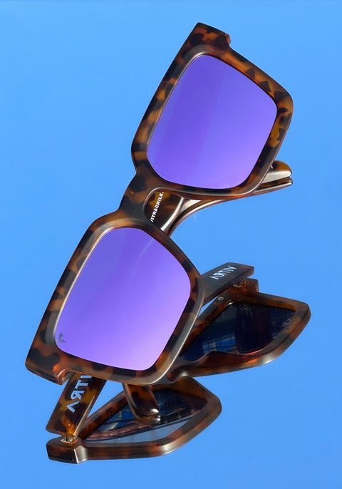 Idol tortoise pink polarised