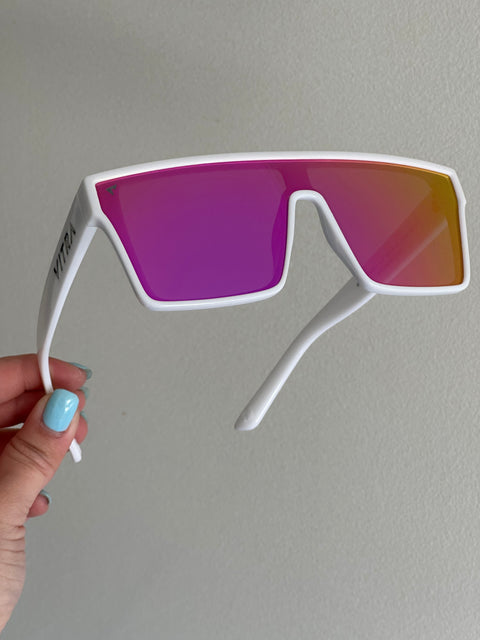 SUPREME white magenta polarised