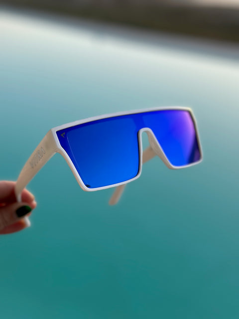 SUPREME white blue polarised