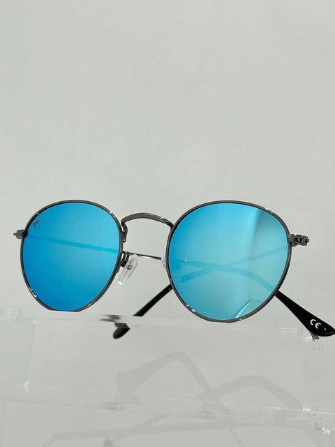 Wise Gun metal ice blue polarizado