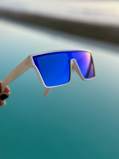 SUPREME white blue polarised