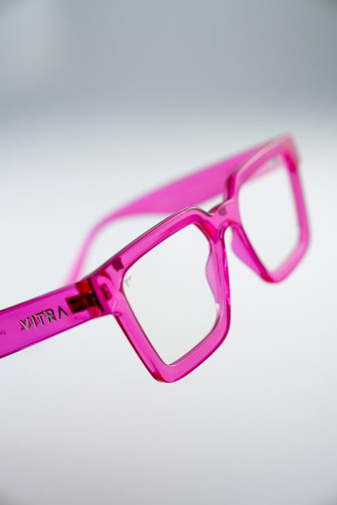 Idol neon pink anti blue light polarised