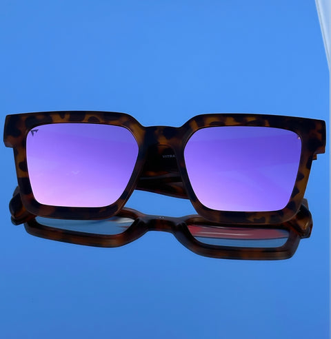 Idol tortoise pink polarised