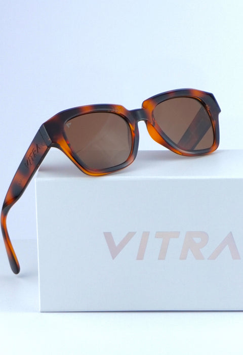 Elite tortoise latte polarised