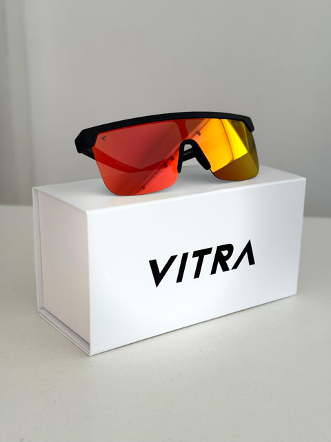 Ranger max black red polarised