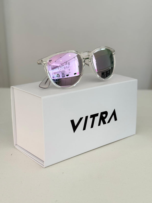 Intense crystal pink polarised
