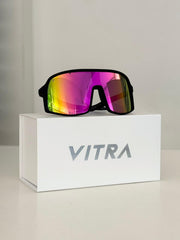 Dragonfly pro black magenta polarised