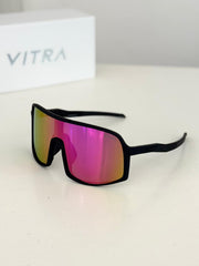 Dragonfly pro black magenta polarised