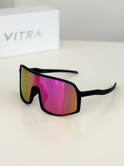 Dragonfly pro black magenta polarised