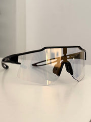 Swift photochromic black gold polarised