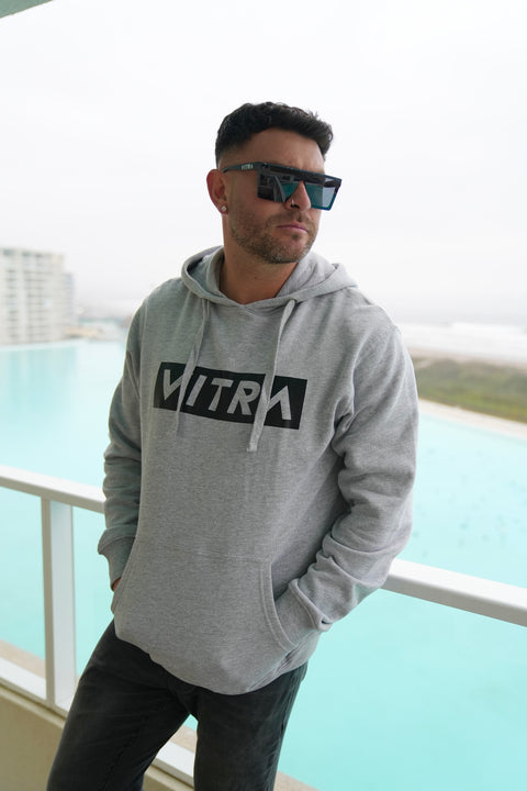 Full grey hoodie