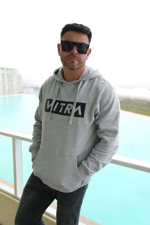 Full grey hoodie