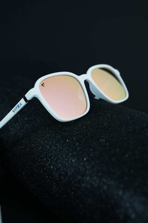 Legacy white rose gold polarised