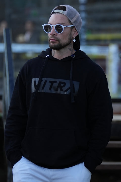 Poleron full negro /Full black hoodie