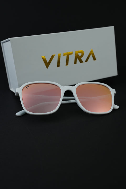 Legacy white rose gold polarised