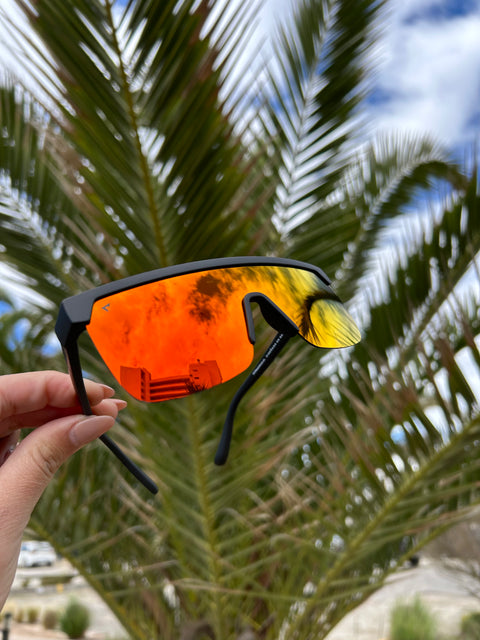 Ranger max black red polarised