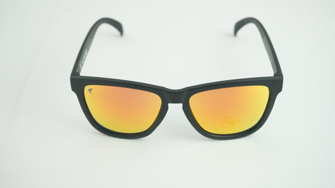 Wayfarer rubber black/red