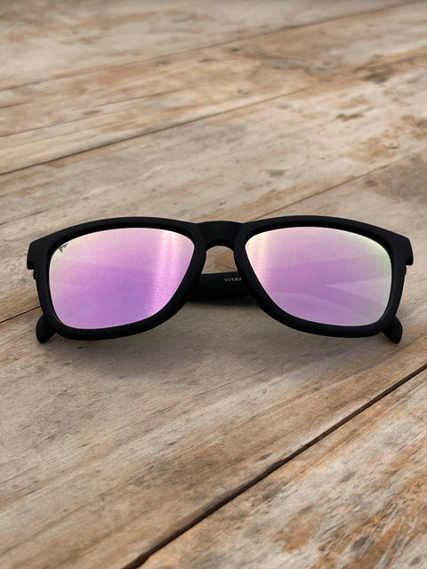 Wayfarer rubber black/pink