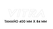 Sticker VITRA para autos M