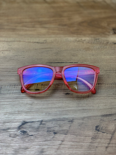 Wayfarer shiny cherry anti blue light