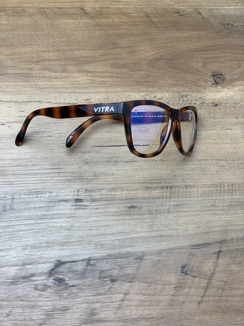 Wayfarer shiny tortoise anti blue light