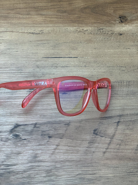 Wayfarer shiny cherry anti blue light